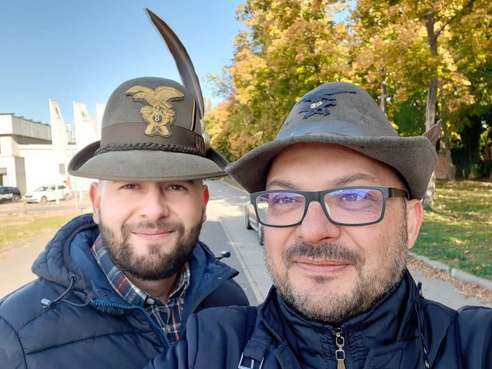 Trnava — incontro con gli Alpini